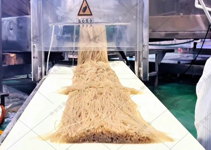 传统淀粉加工厂升级利器，PP电子游戏粉条出产线实现尺度化出产